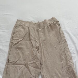 Old Navy Tan Wide-Leg Pants